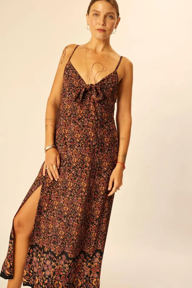 Dresses Shop Natalie Martin SOPHIE DRESS Petite Fleur Noire