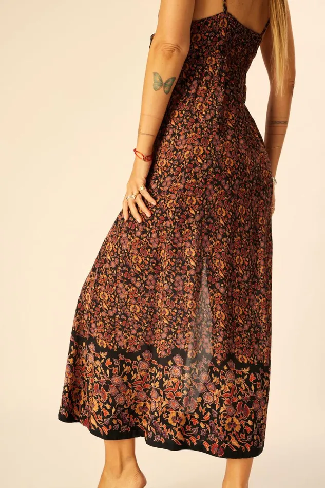Dresses Shop Natalie Martin SOPHIE DRESS Petite Fleur Noire