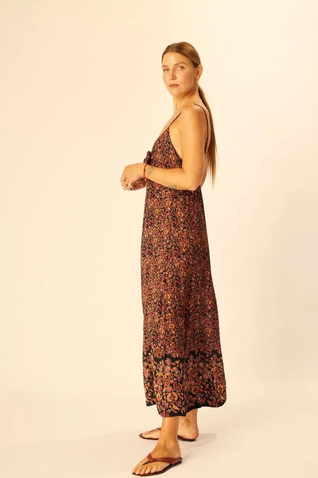 Dresses Shop Natalie Martin SOPHIE DRESS Petite Fleur Noire