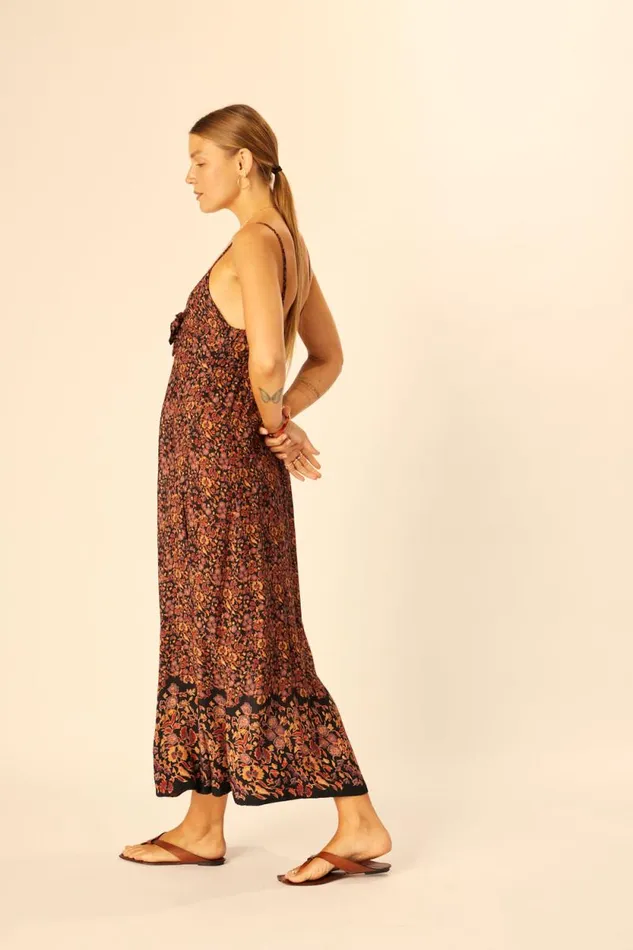 Dresses Shop Natalie Martin SOPHIE DRESS Petite Fleur Noire