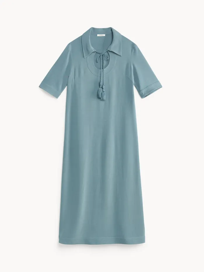 Dresses Women By Malene Birger Brinney Maxi Dress Cool Water Dresses Women By Malene Birger Brinney Maxi Dress Cool Water