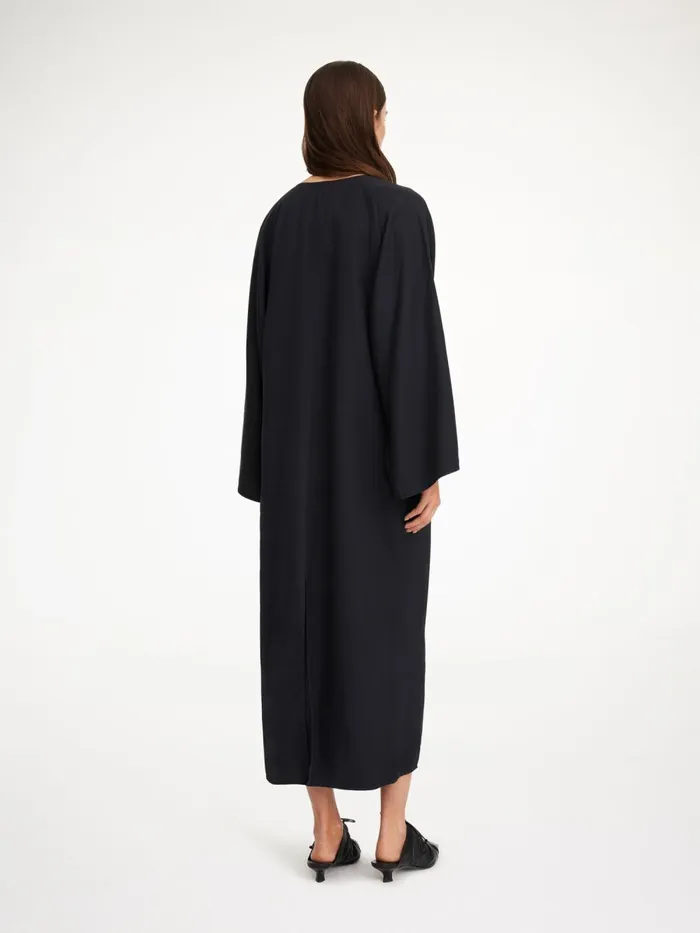 Dresses Women By Malene Birger Cais Maxi Dress Black Dresses Women By Malene Birger Cais Maxi Dress Black