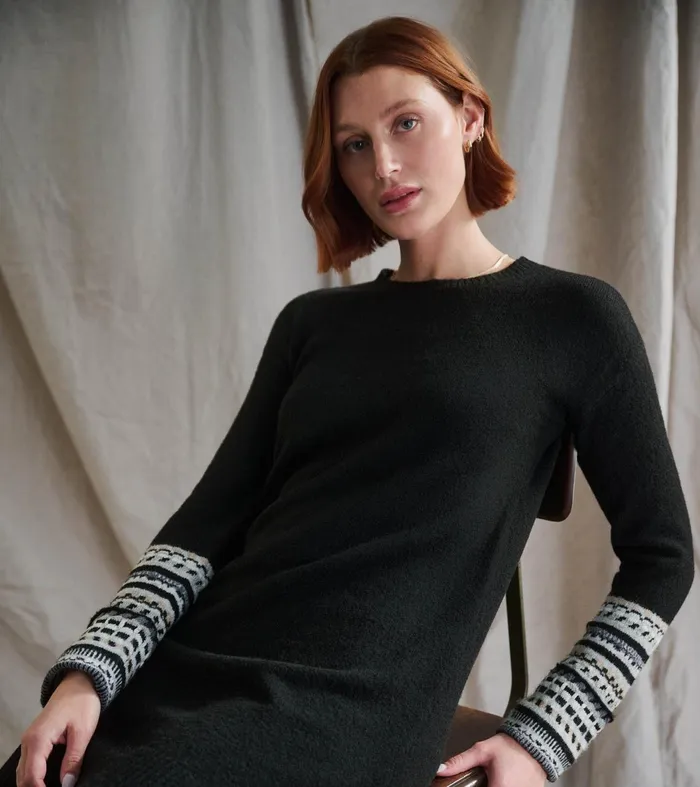 Dresses Women Hatley Sadie Sweater Dress 8211 Black