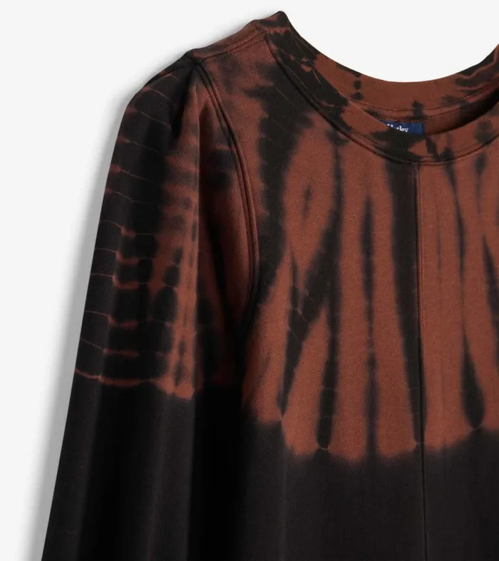 Dresses Women Hatley Sweatshirt Dress 8211 Caviar Storm Tie Dye