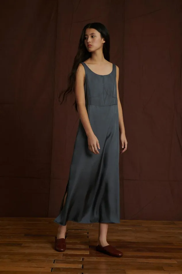 Dresses Women Soeur FEMININE DRESS Dark Grey