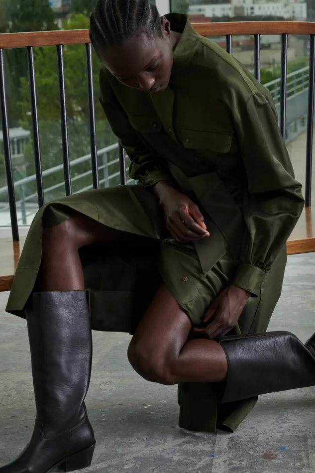 Dresses Women Soeur VEDA DRESS Khaki