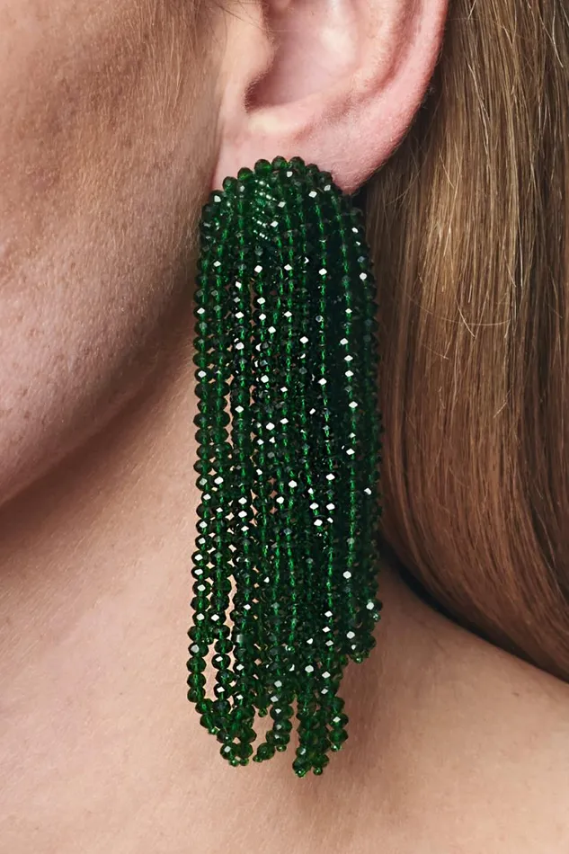 Earrings Women Sachin and Babi Fountain Earrings 8211 Faceted Beads
