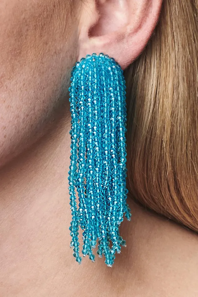 Earrings Women Sachin and Babi Fountain Earrings 8211 Faceted Beads