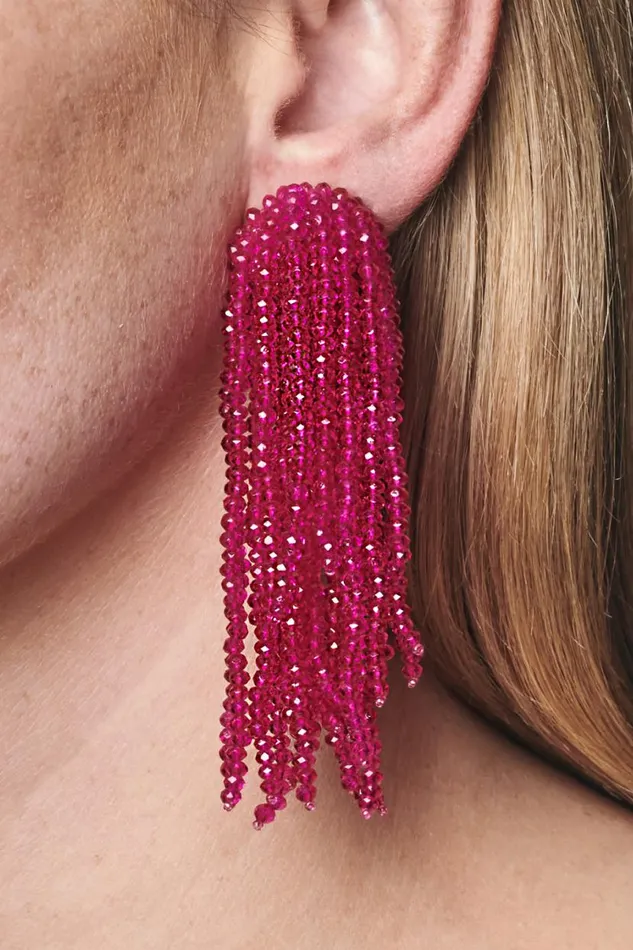 Earrings Women Sachin and Babi Fountain Earrings 8211 Faceted Beads