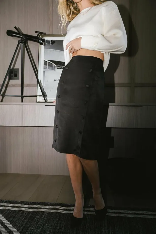 Elizabeth Skirt In Black Black Women Bohme Skirts
