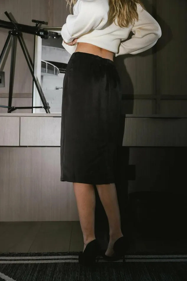 Elizabeth Skirt In Black Black Women Bohme Skirts