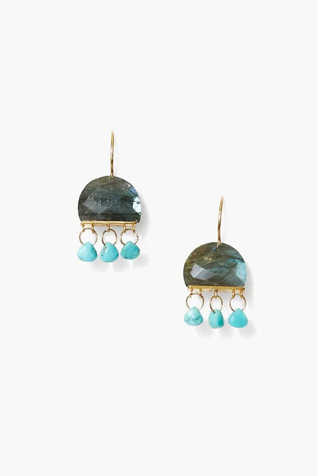 Elsie Earrings Labradorite Mix Women Chan Luu Earrings