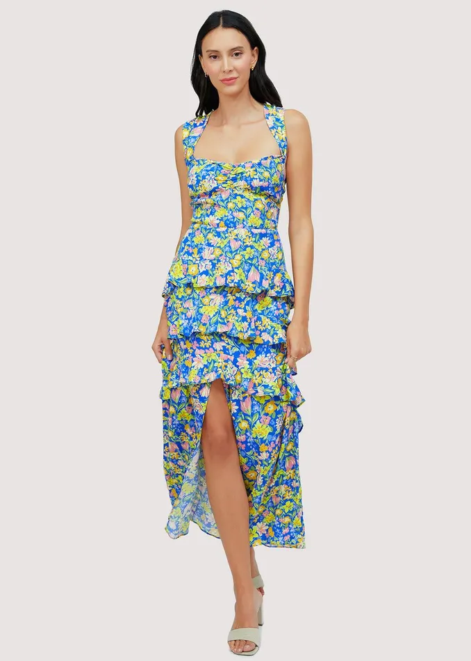 Escapade Maxi Dress Bluemulti Women Lost Wander Dresses