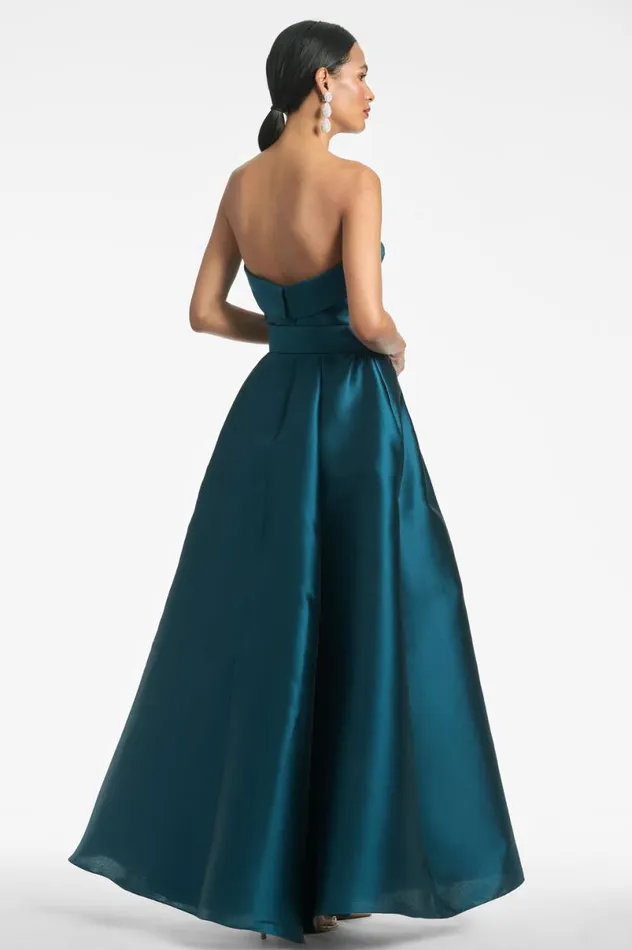 Evening Women Sachin and Babi Ceri Gown 8211 Deep Teal
