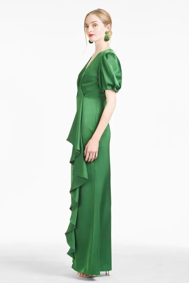 Evening Women Sachin and Babi Mila Gown 8211 Emerald