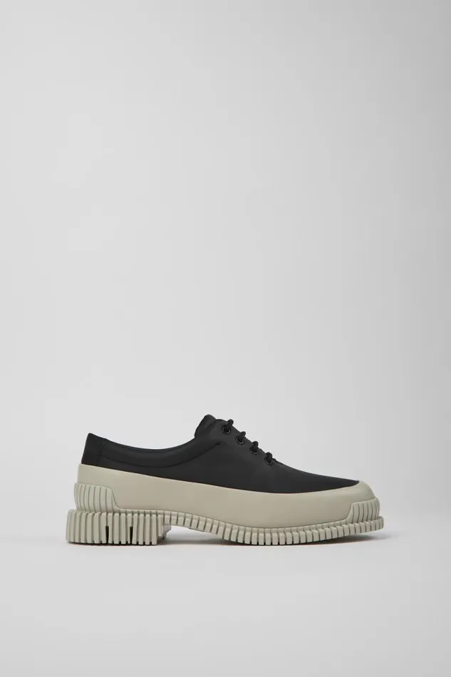 Flat Shoes Women Camper Pix Black And White Shoes