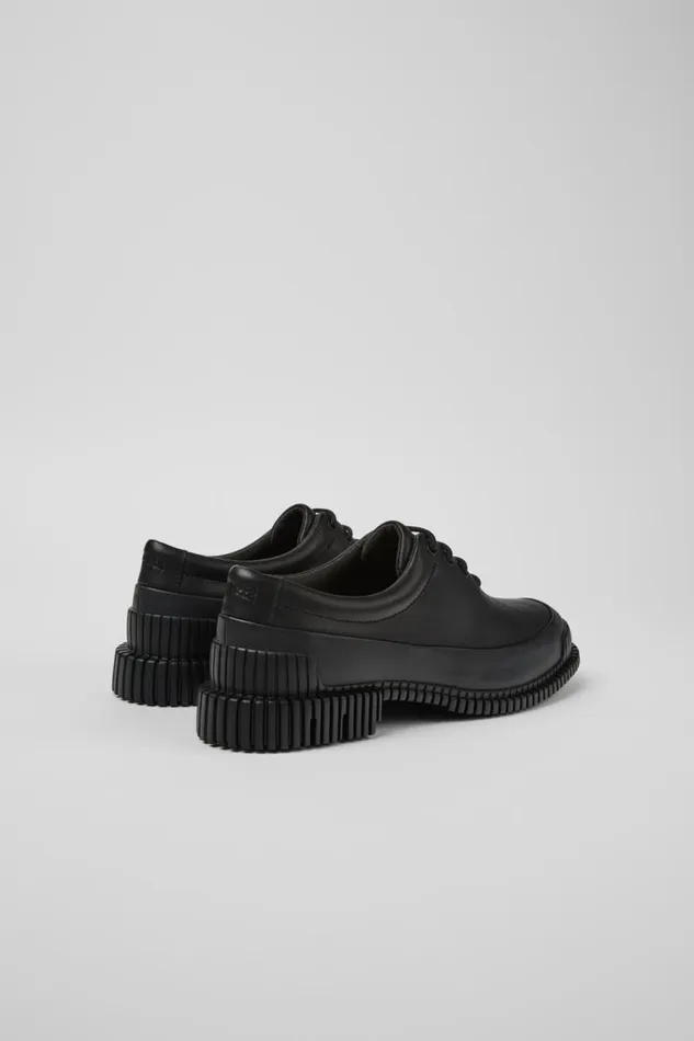 Flat Shoes Women Camper Pix Black Leather Shoe Flat Shoes Women Camper Pix Black Leather Shoe