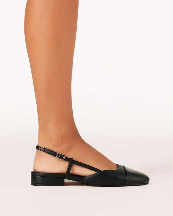 Flats Billini Ballet Flats HASSA BLACKBLACK PATENT