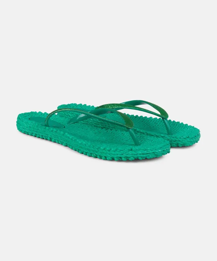 Flip Flop With Glitter 8211 North Green Shoes Ilse Jacobsen Flip Flops