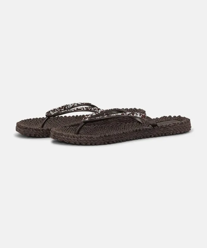 Flip Flop With Glitter 8211 Prune Shoes Ilse Jacobsen Flip Flops