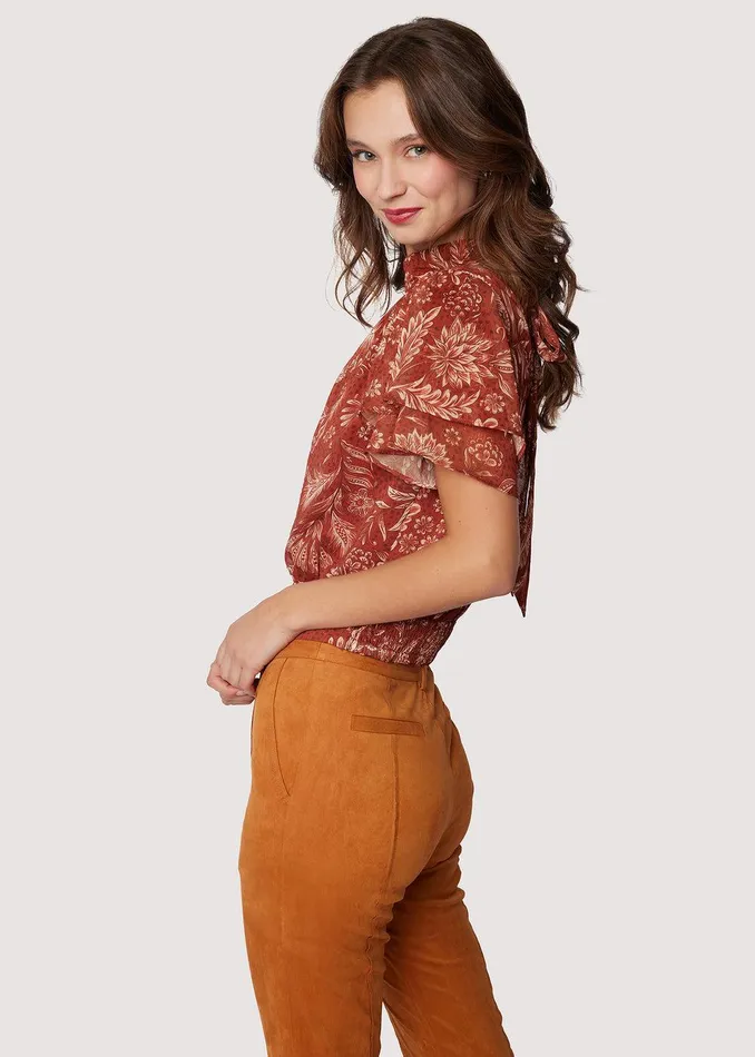 Florencia Top Rustfloral Women Lost Wander Tops