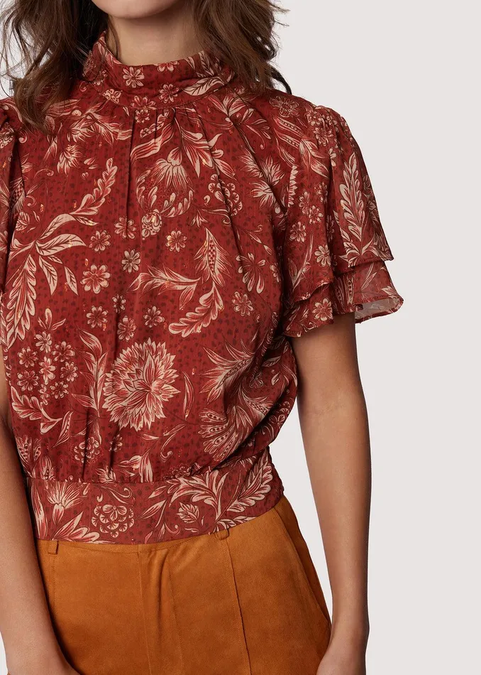 Florencia Top Rustfloral Women Lost Wander Tops
