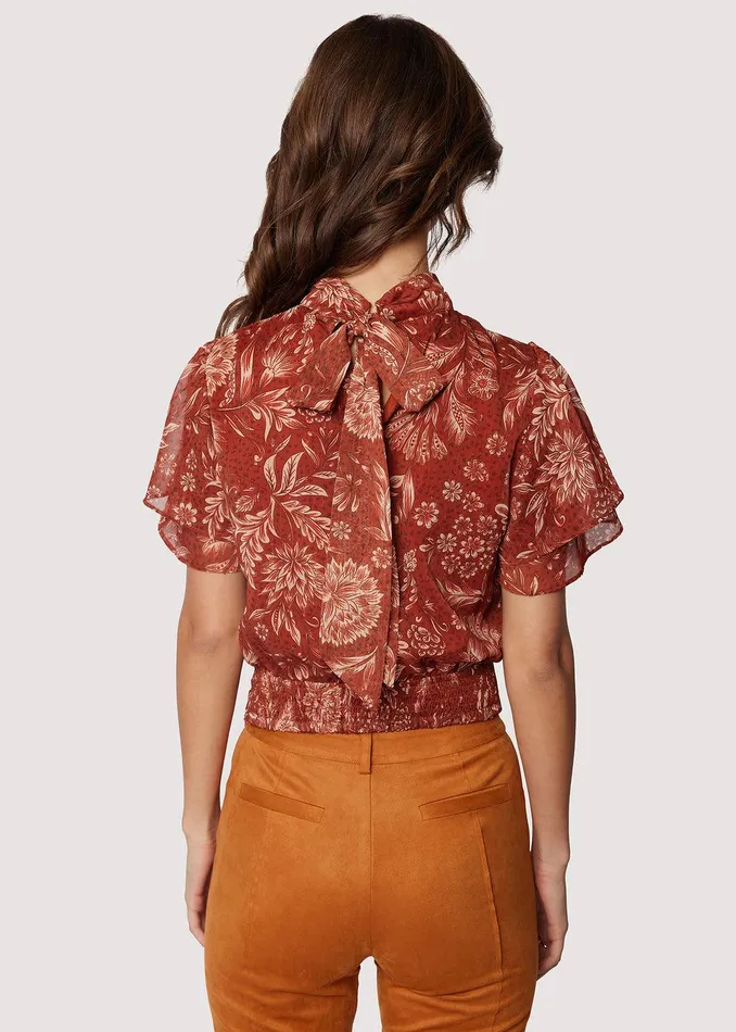 Florencia Top Rustfloral Women Lost Wander Tops