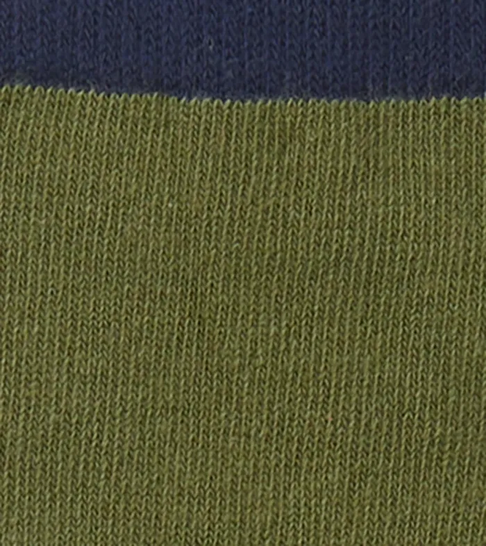 Footwear GirlsBoys Hatley Green and Navy Crew Socks