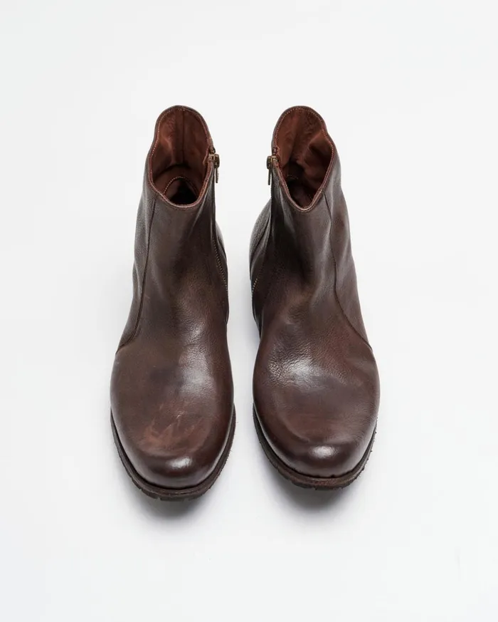 Footwear Men Billy Reid Paglia Moto Boot Blackdark Brown