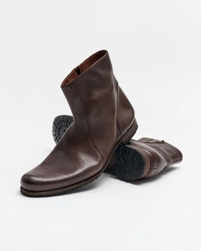 Footwear Men Billy Reid Paglia Moto Boot Blackdark Brown