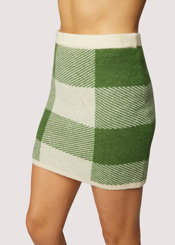 Forest School Mini Skirt Forestgingham Women Lost Wander Skirts