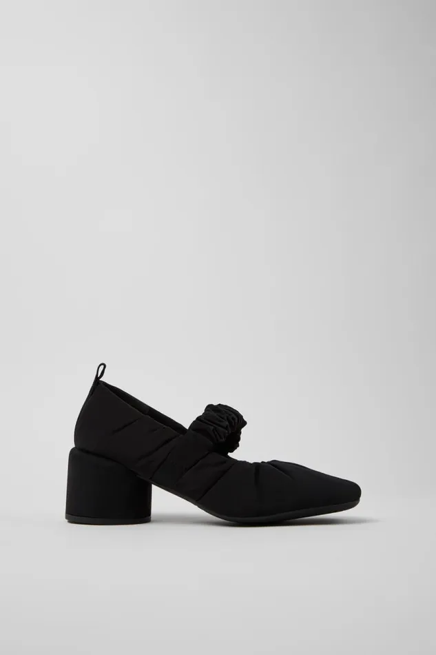 Formal Shoes Women Camper Niki Black Recycled PET Shoe Formal Shoes Women Camper Niki Black Recycled PET Shoe