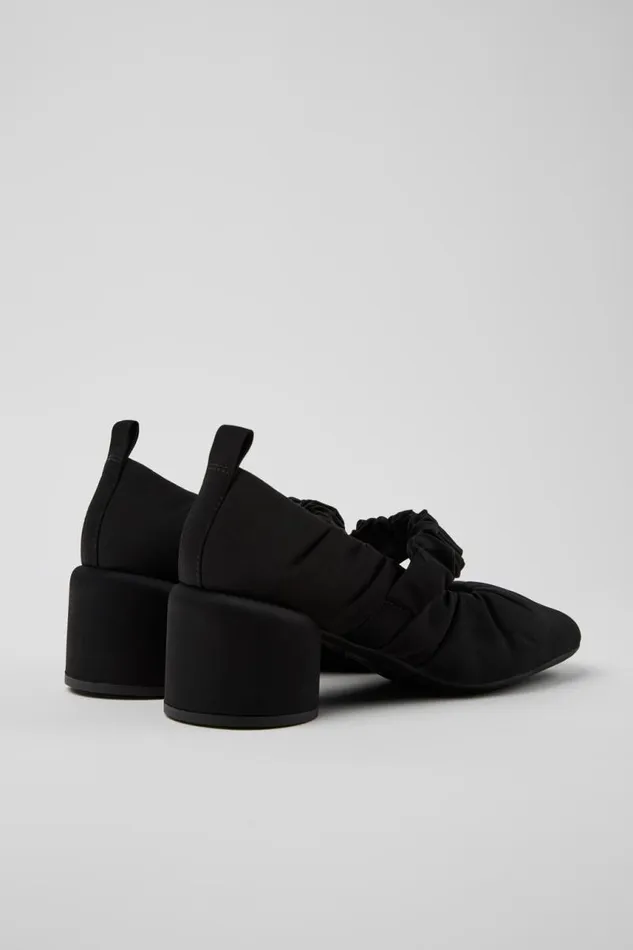 Formal Shoes Women Camper Niki Black Recycled PET Shoe Formal Shoes Women Camper Niki Black Recycled PET Shoe