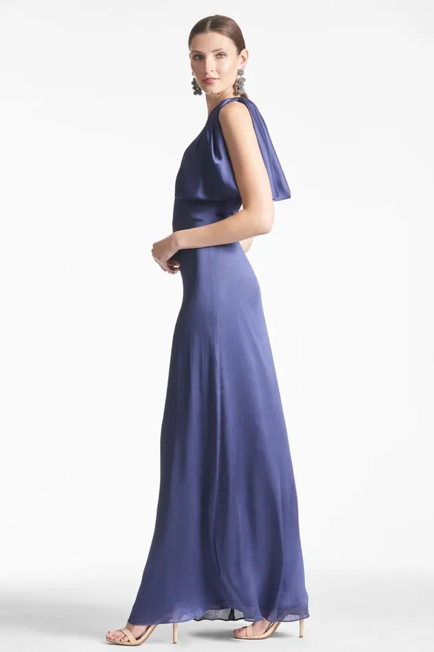 Formal Women Sachin and Babi Chelsea Gown 8211 Deep Cobalt