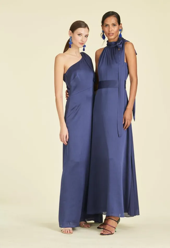 Formal Women Sachin and Babi Chelsea Gown 8211 Deep Cobalt