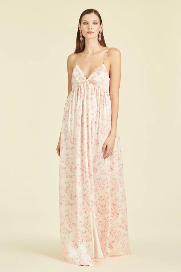 Formal Women Sachin and Babi Jessica Gown 8211 Rouge Rose Watercolor