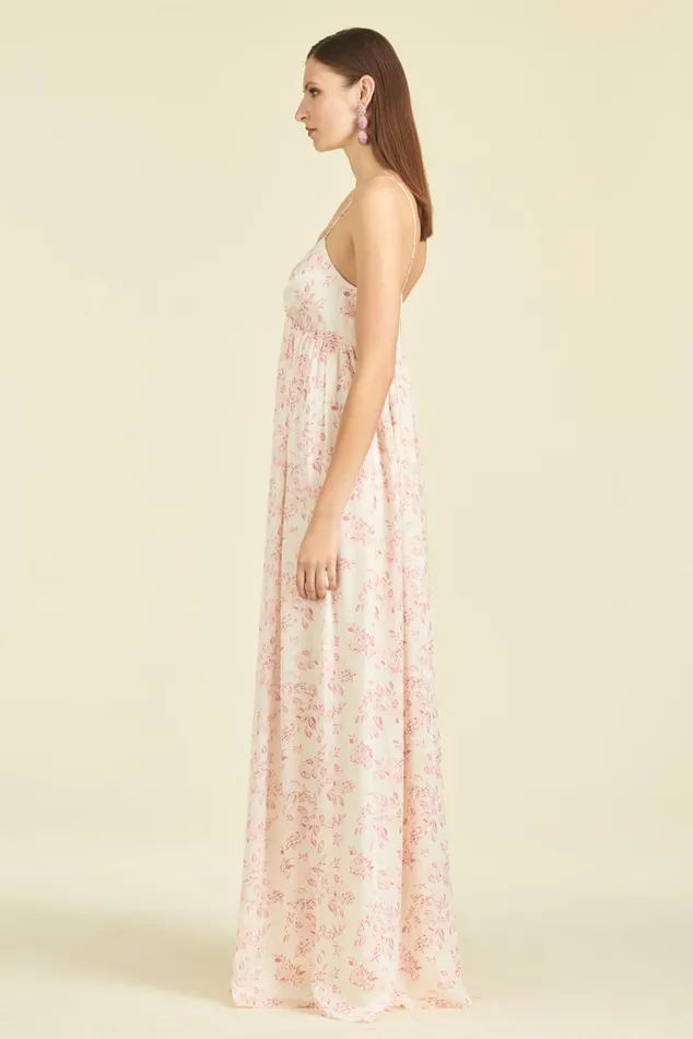 Formal Women Sachin and Babi Jessica Gown 8211 Rouge Rose Watercolor
