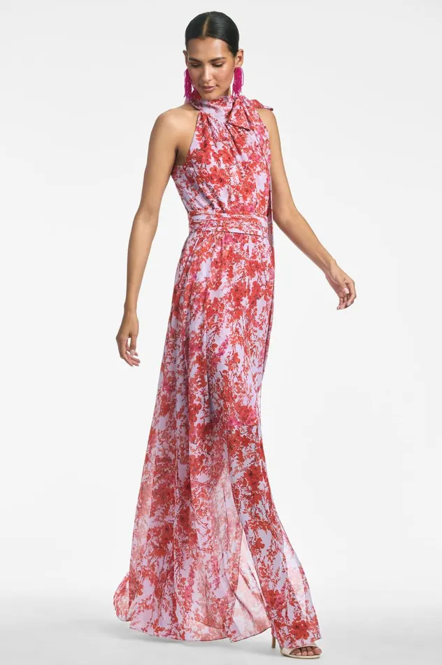 Formal Women Sachin and Babi Kayla Gown 8211 Amaranths Spray
