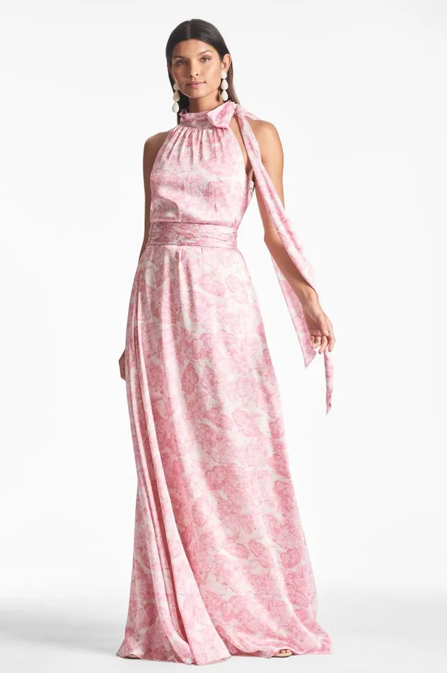 Formal Women Sachin and Babi Kayla Gown 8211 Rouge Damask Rose