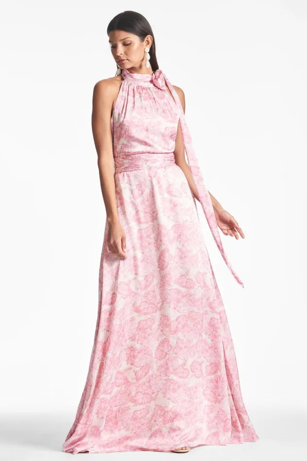 Formal Women Sachin and Babi Kayla Gown 8211 Rouge Damask Rose