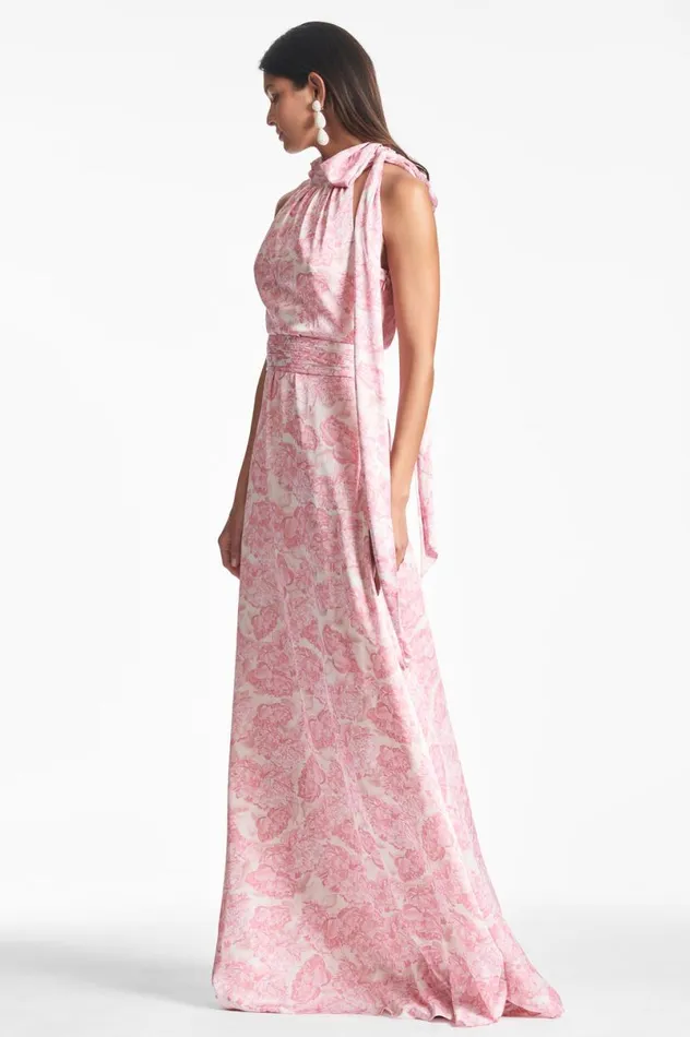 Formal Women Sachin and Babi Kayla Gown 8211 Rouge Damask Rose