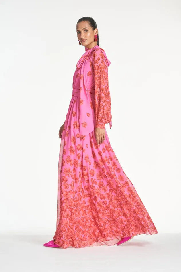 Formal Women Sachin and Babi Vera Gown 8211 RoseVermillion