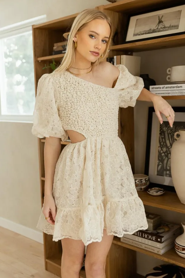 Georgia Mini Dress Natural Women Bohme Dresses