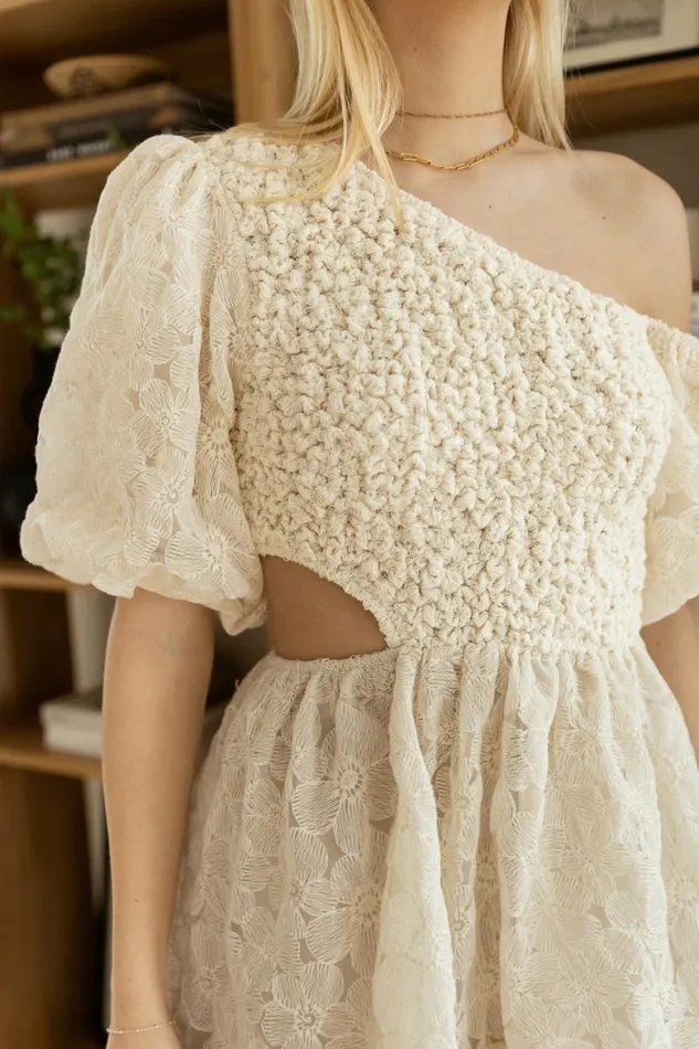 Georgia Mini Dress Natural Women Bohme Dresses