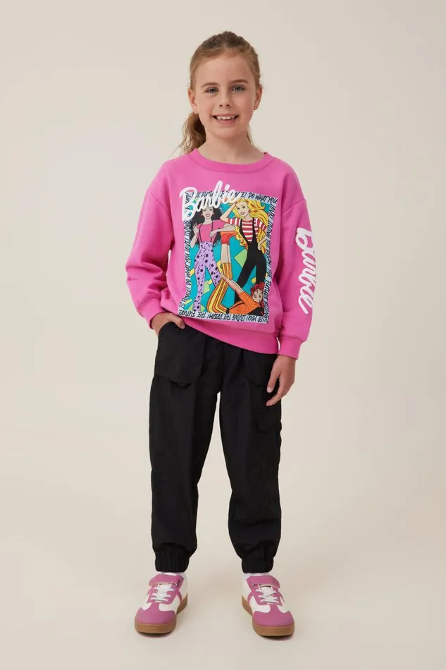 Girls 214 Leggings Pants and Jeans Cotton On Peta Parachute Pant Black