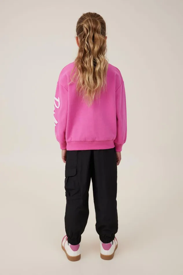 Girls 214 Leggings Pants and Jeans Cotton On Peta Parachute Pant Black
