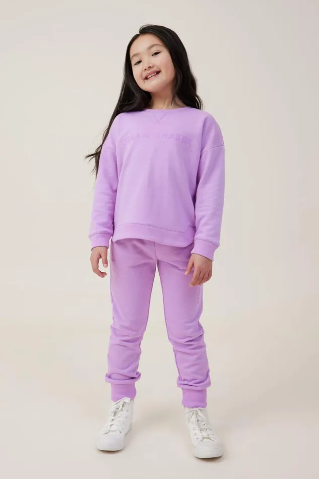 Girls 214 Sweatshirts and Sweatpants Cotton On Marlo Trackpant Lavender Dreamsdream Chaser