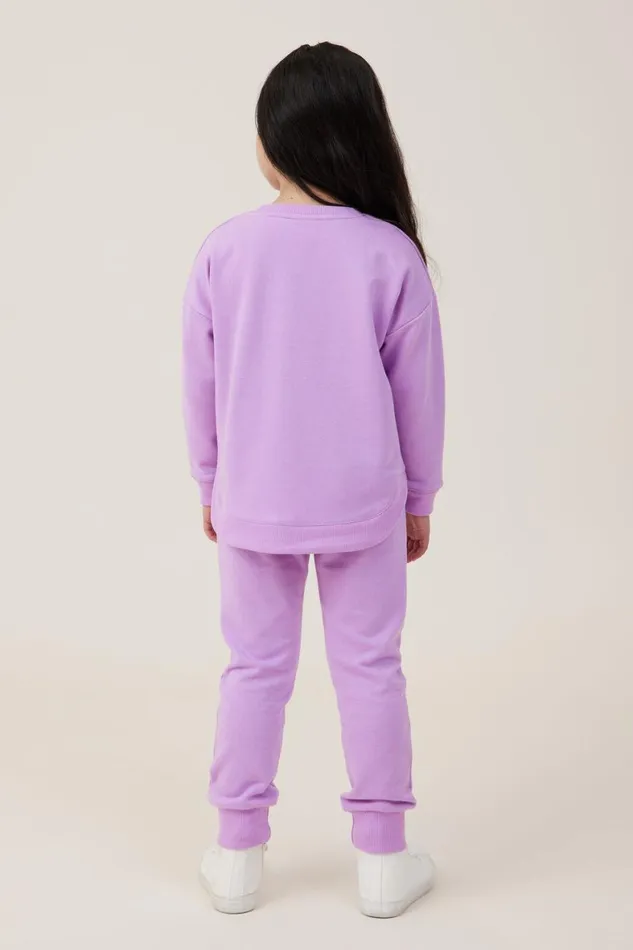 Girls 214 Sweatshirts and Sweatpants Cotton On Marlo Trackpant Lavender Dreamsdream Chaser