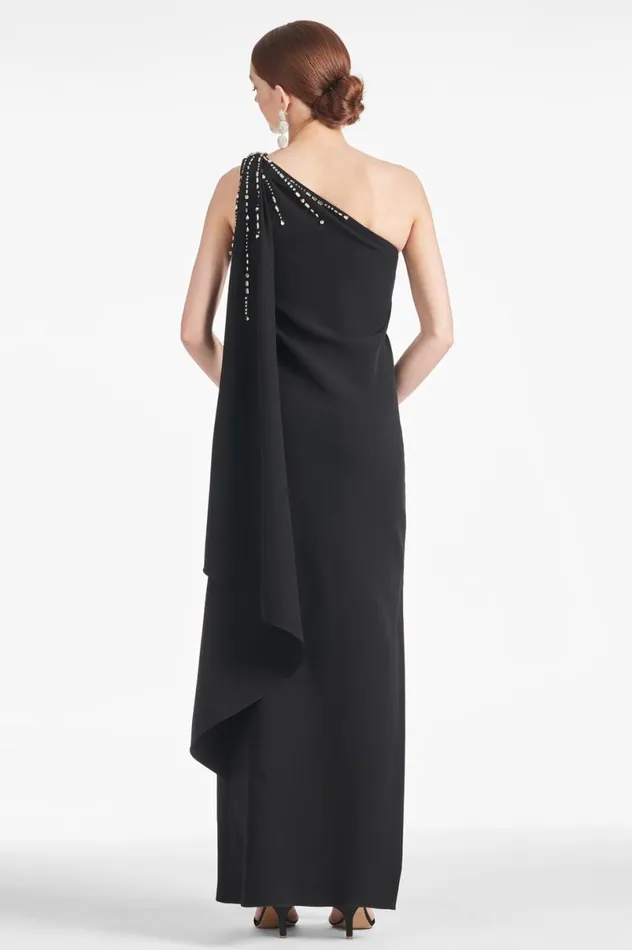 Glamorous Women Sachin and Babi Leslie Gown 8211 Black