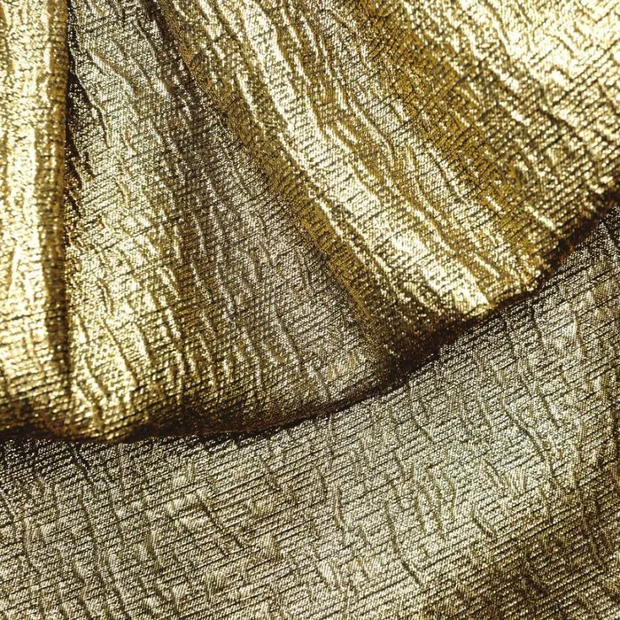 Gold Metallic Jacquard Midi Skirt Women Self Portrait Bottoms